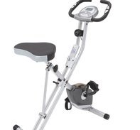exerpeutic folding magnetic upright bike with pulse review