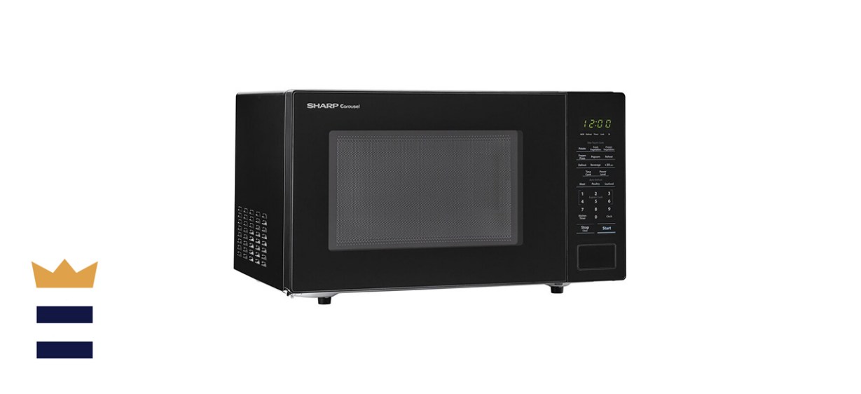 20.3-Inch 1.1-Cubic-Foot Sharp Carousel Countertop Microwave