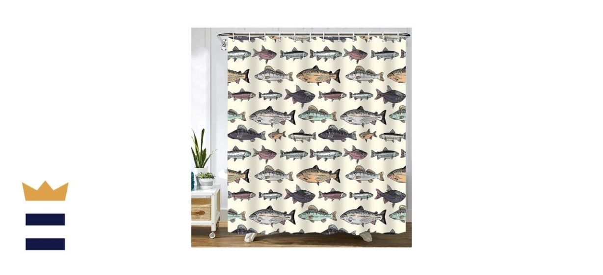 Abaysto Fish Shower Curtain