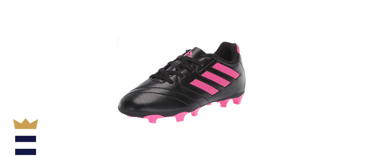 adidas pink and blue soccer cleats