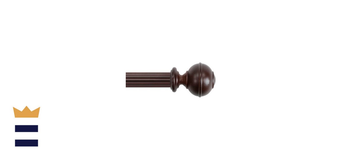 Alcott Hill Wood Curtain Rod