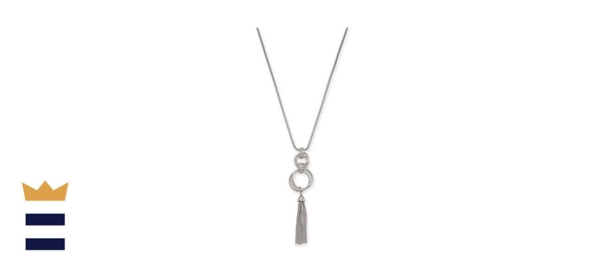Alfani Tassel Pendant Necklace