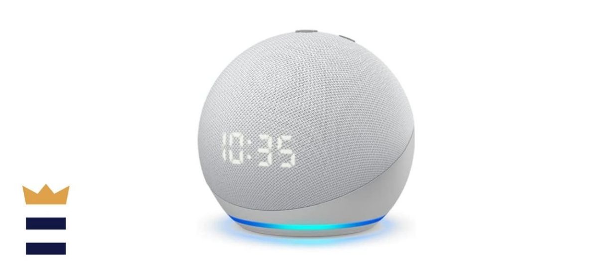 Amazon Echo Dot with clock (4th gen)