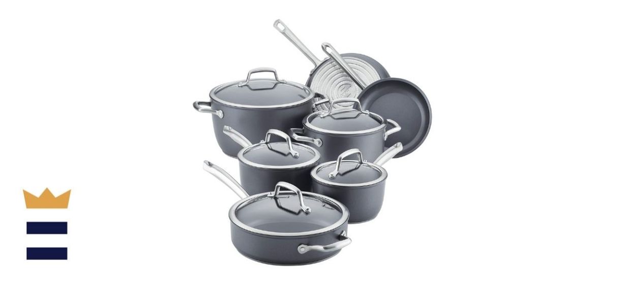 Anolon Accolade Hard-Anodized Precision Forge Cookware Set