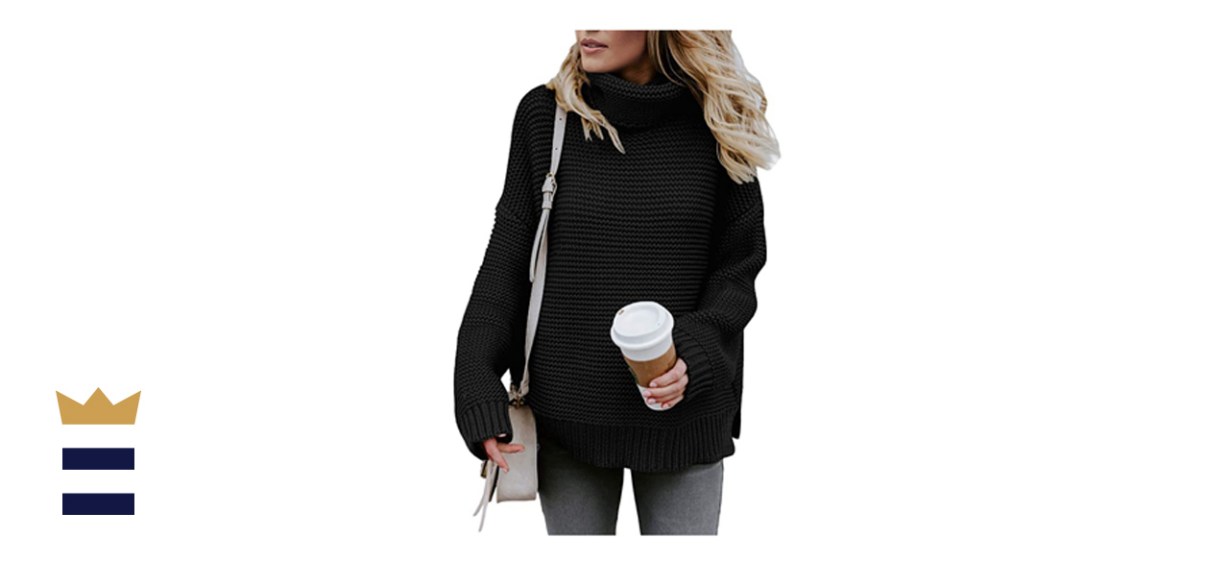 Asvivid Chunky Pullover Turtleneck