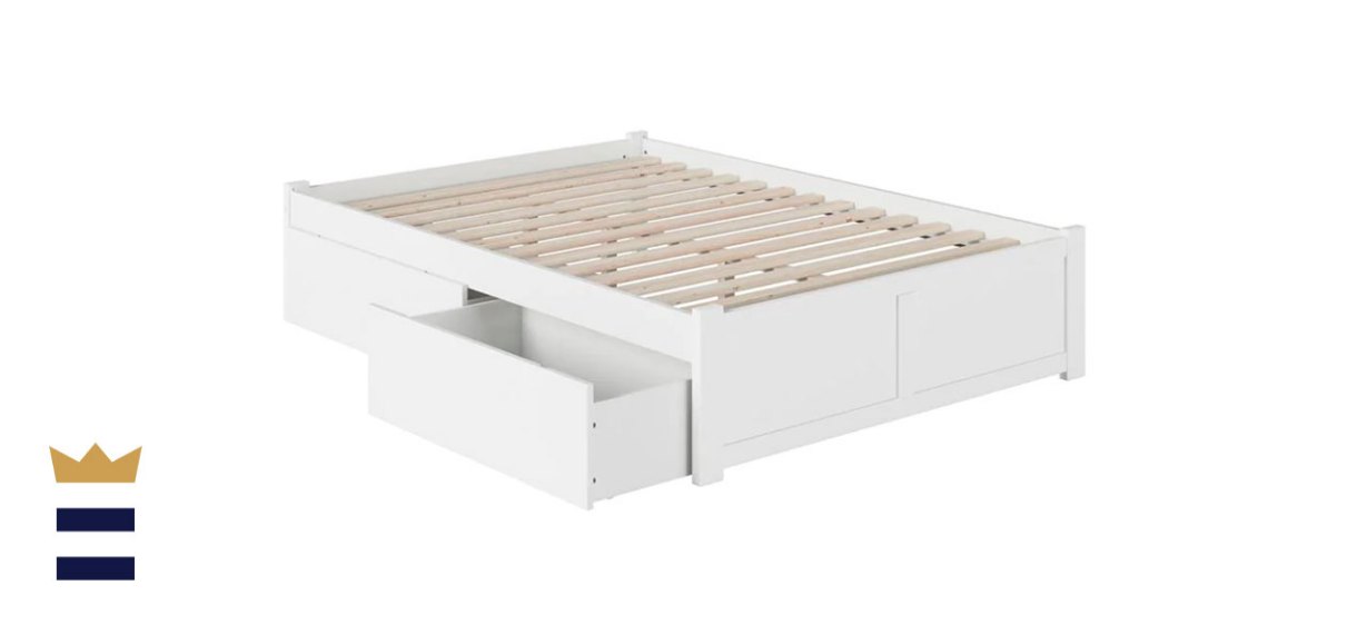 Atlantic Furniture Concord Twin XL Platform Bed with Drawers