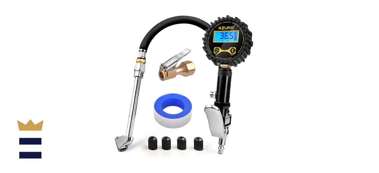 AZUNO Digital Tire Inflator with Pressure Gauge