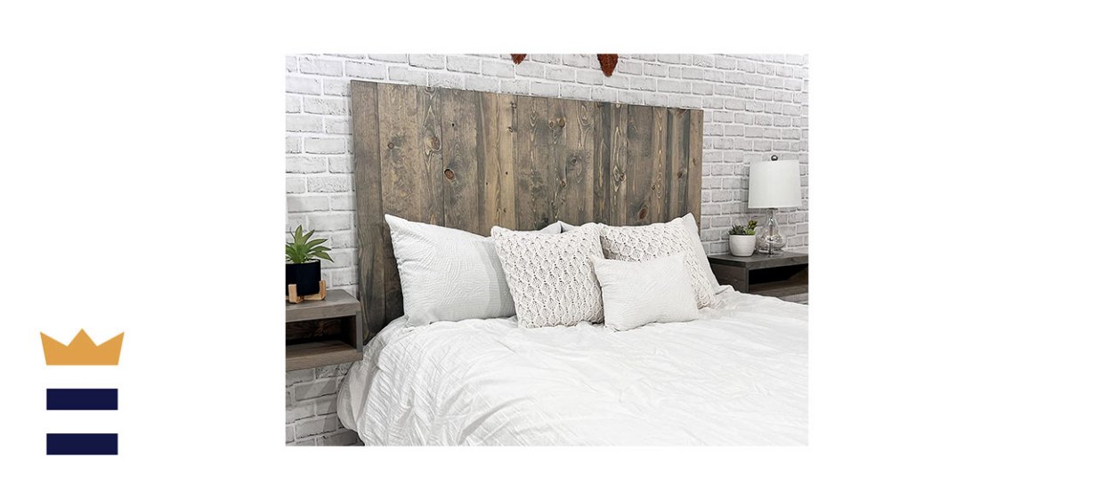 Barn Walls Real Wood Wall-Mounted Headboard