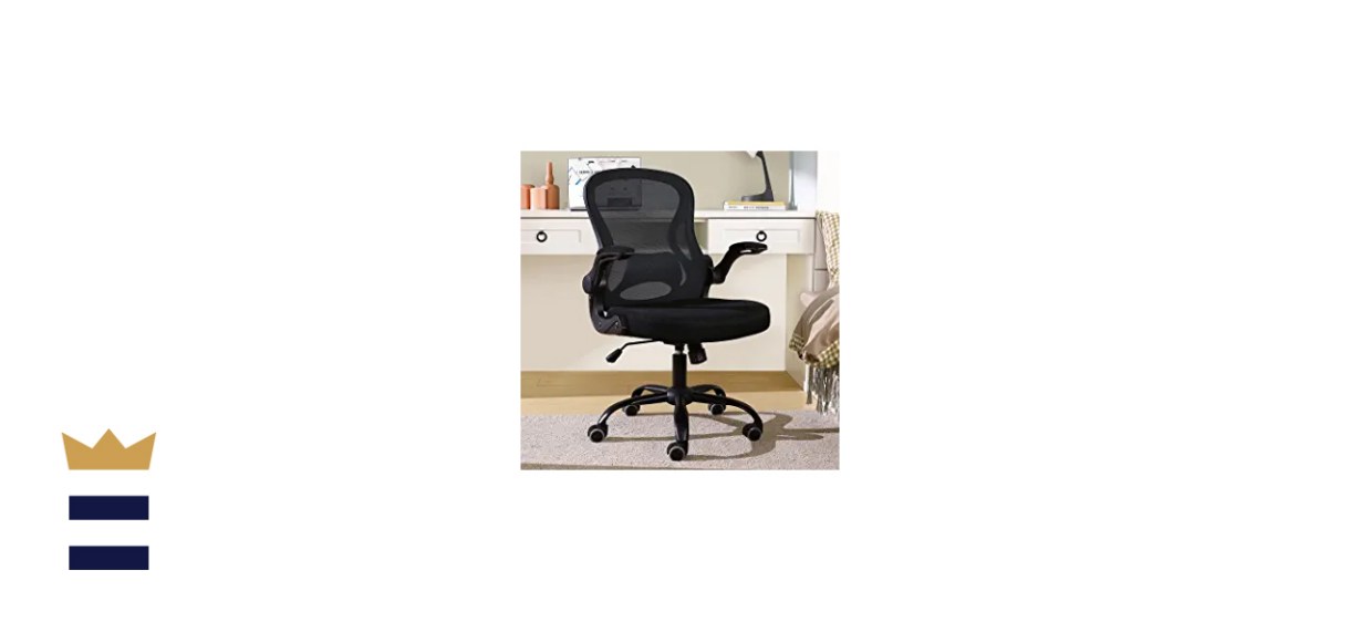 BERLMAN Ergonomic Mid-Back Mesh Office Chair