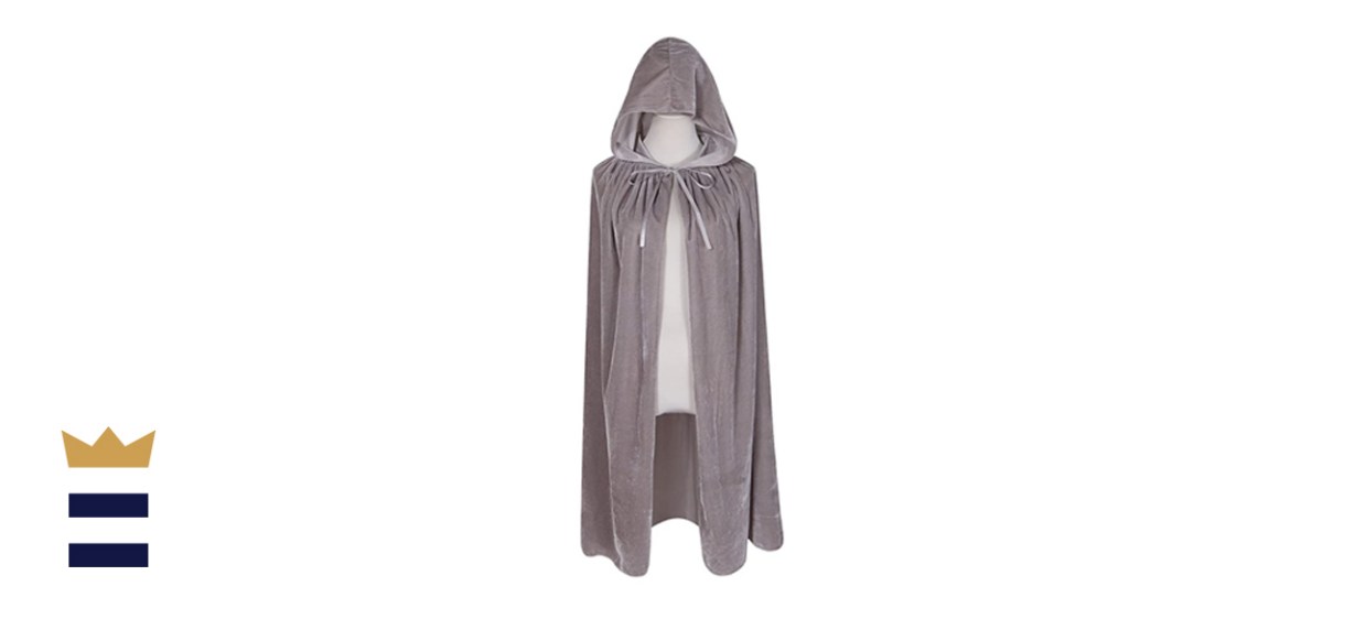 BIGXIAN Kids Hooded Velvet Cloak