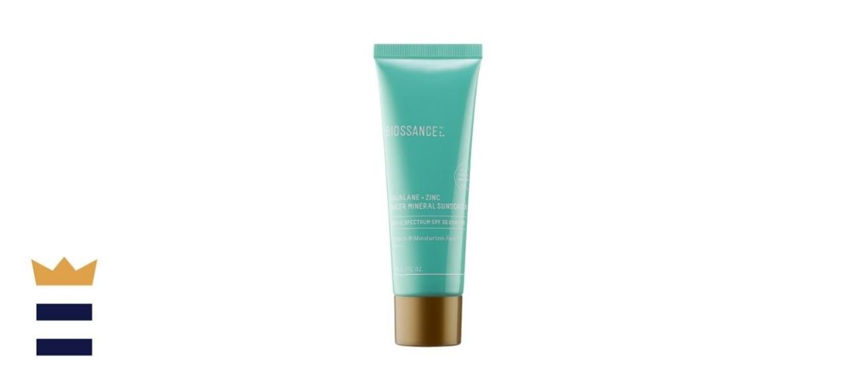 Biossance Squalane and Zinc Sheer Mineral Sunscreen SPF 30 PA