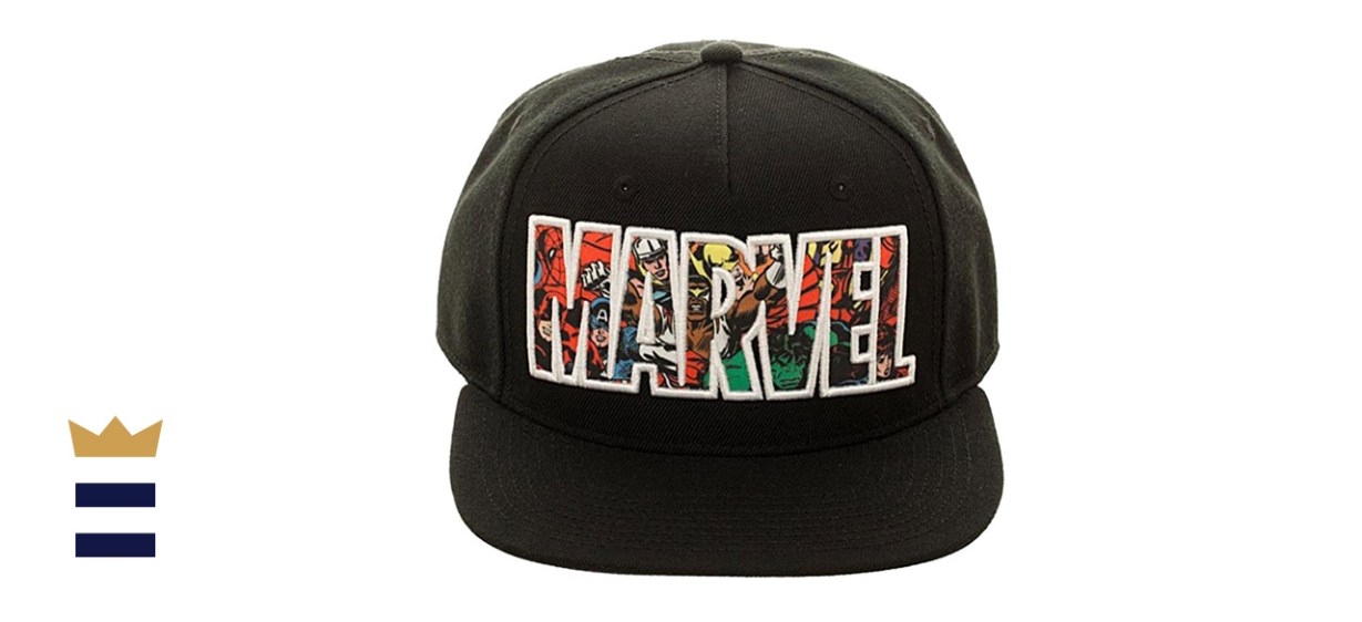 Bioworld Marvel Comics Logo Sublimated Snapback Hat