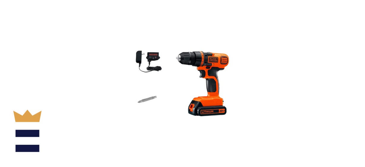 Black Decker 20V MAX Lithium Ion Cordless 3 8 Inch Drill