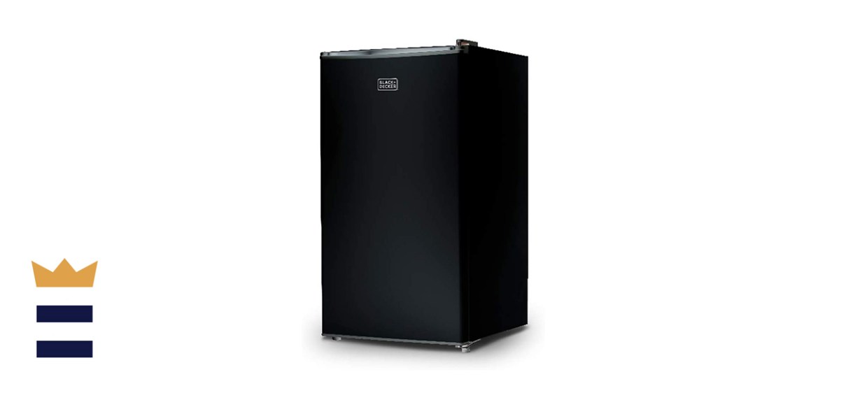 Black+Decker Mini Fridge with Freezer