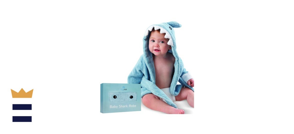 BlueMello Baby Shark Bathrobe