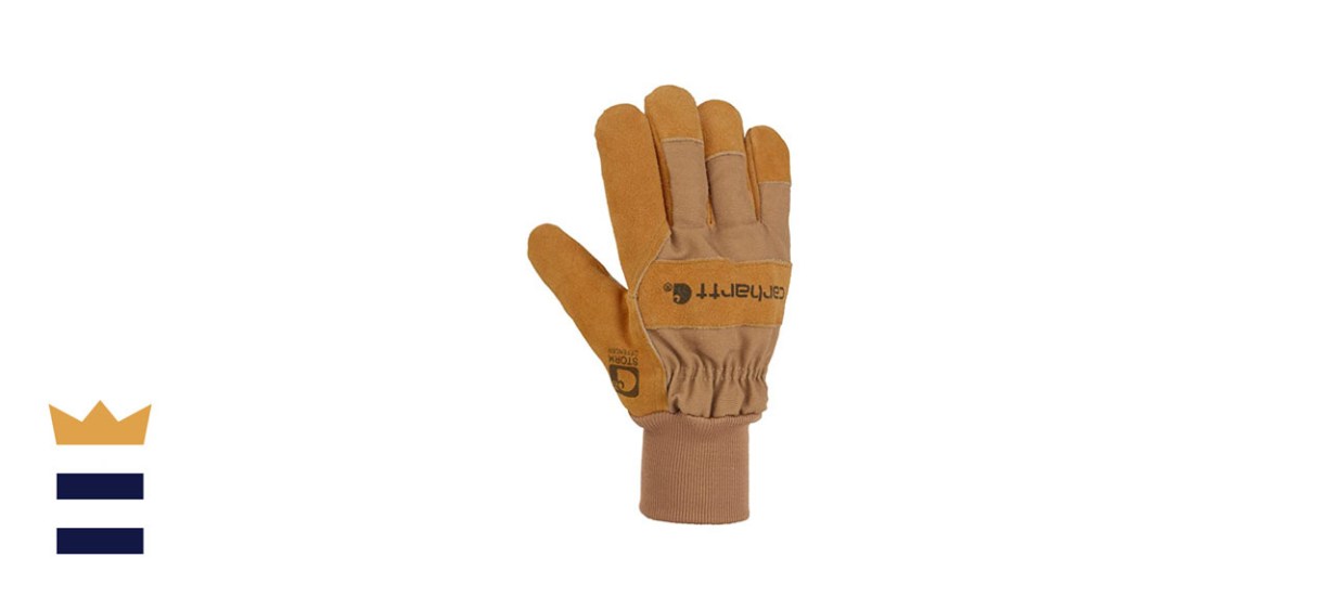 Carhartt Men’s Wb Suede Leather Waterproof Breathable Work Glove