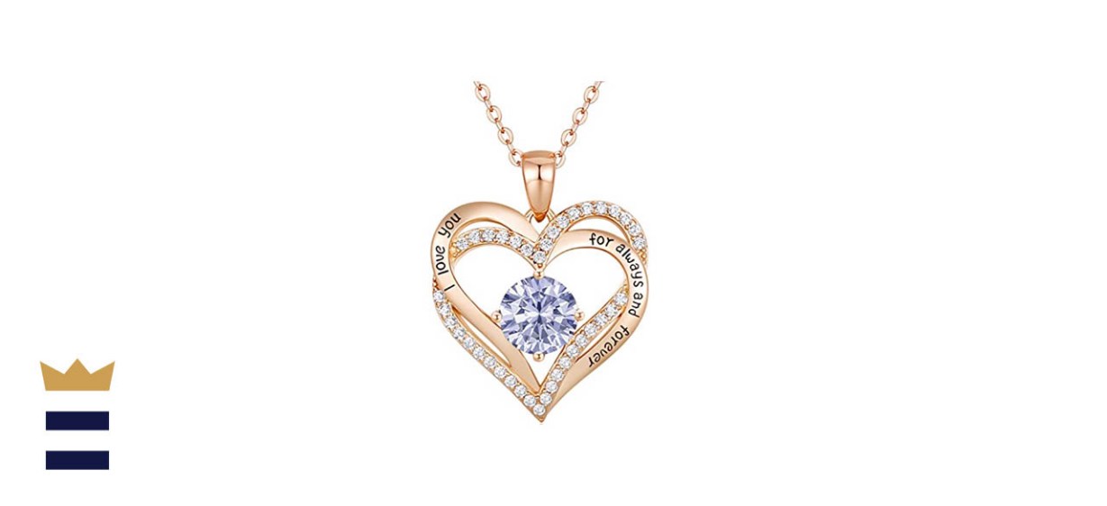 CDE Forever Love Heart Pendant Necklaces