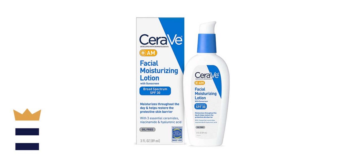 CeraVe AM Facial Moisturizing Lotion with SPF and Hyaluronic Acid