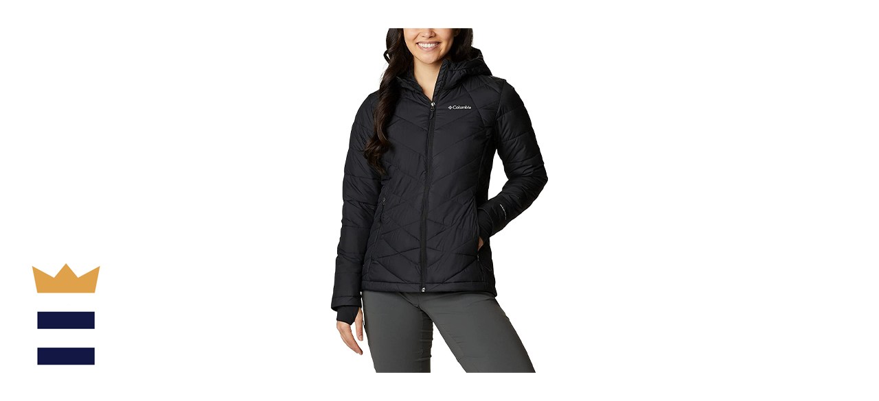 calvin klein puffer jacket red