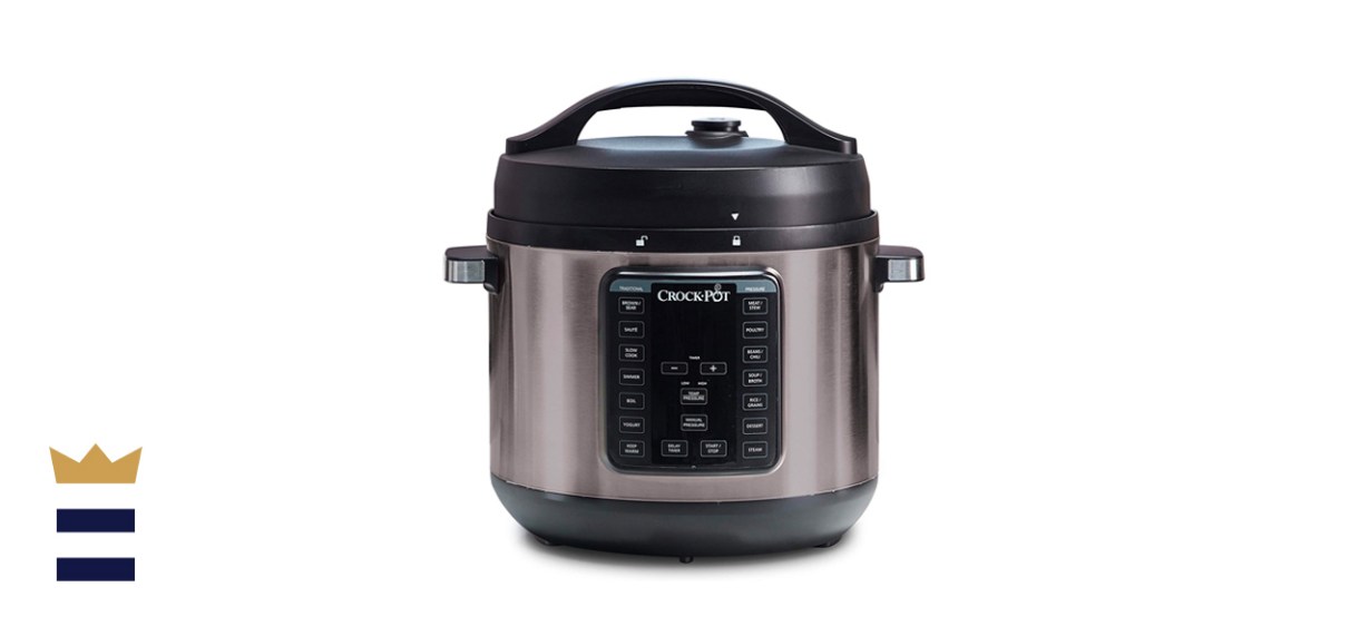 Crock-Pot Pot 8-Quart Multi-Use XL Express Crock Programmable Slow Cooker with Manual Pressure