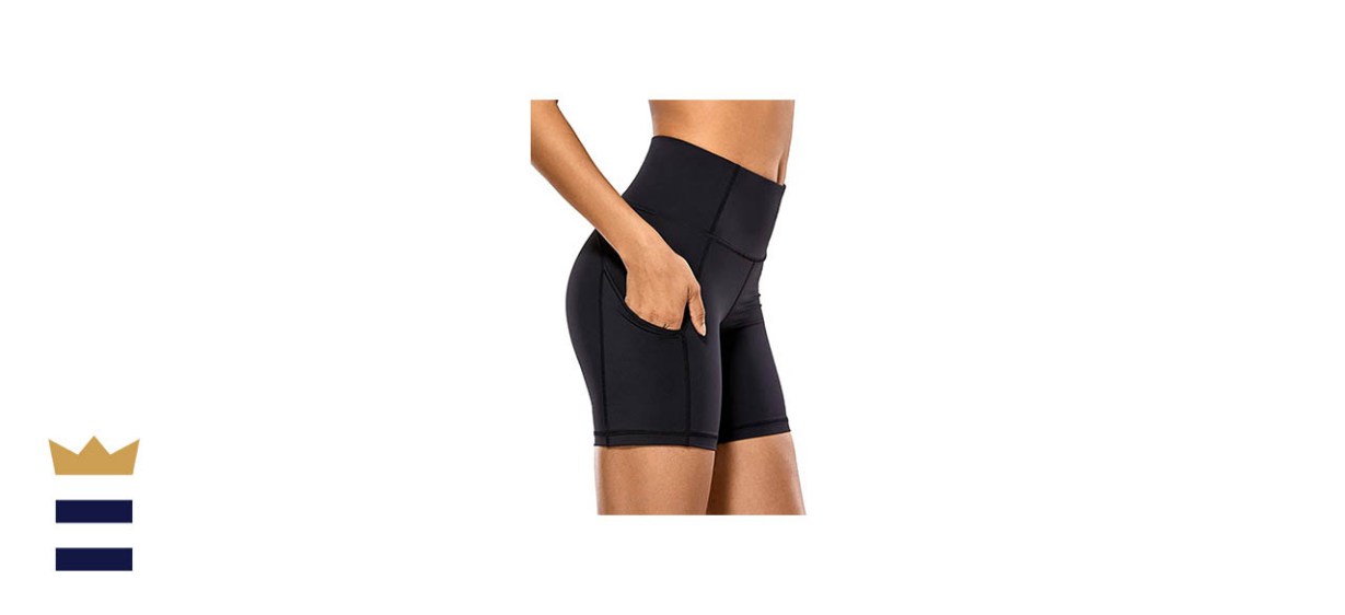 CRZ Yoga High-Waisted Biker Compression Shorts