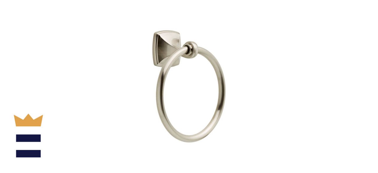 Delta Amaya Towel Ring in SpotShield Brushed Nickel