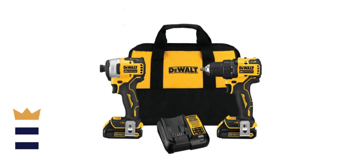 DEWALT ATOMIC 20-Volt MAX Cordless Brushless Compact Drill/Impact Combo Kit DEWALT ATOMIC 20-Volt MAX Cordless Brushless Compact Drill/Impact Combo Kit