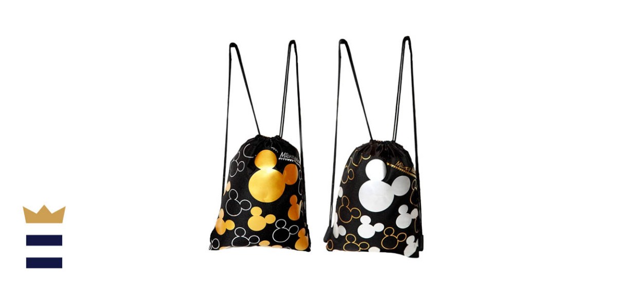 Disney Mickey Mouse Drawstring Backpack 2-Pack