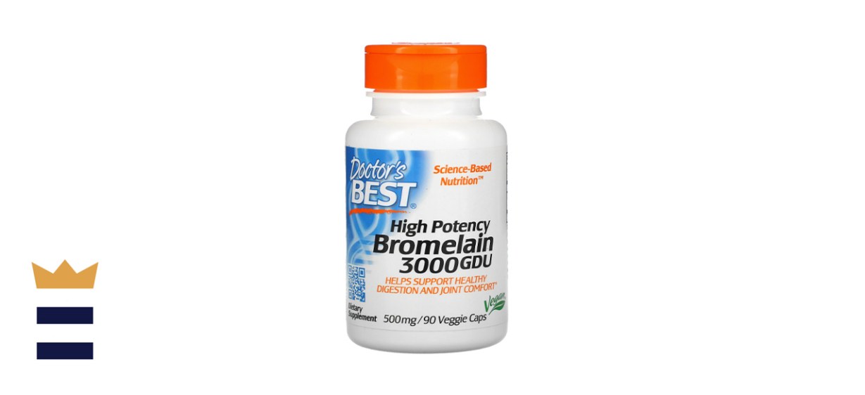 Doctor's Best High-Potency Bromelain Veggie Caps