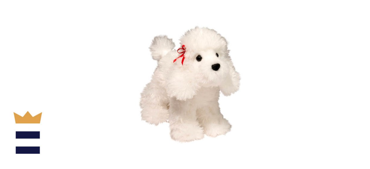 Douglas Plush Gina The White Poodle Toy Stuffed Animal