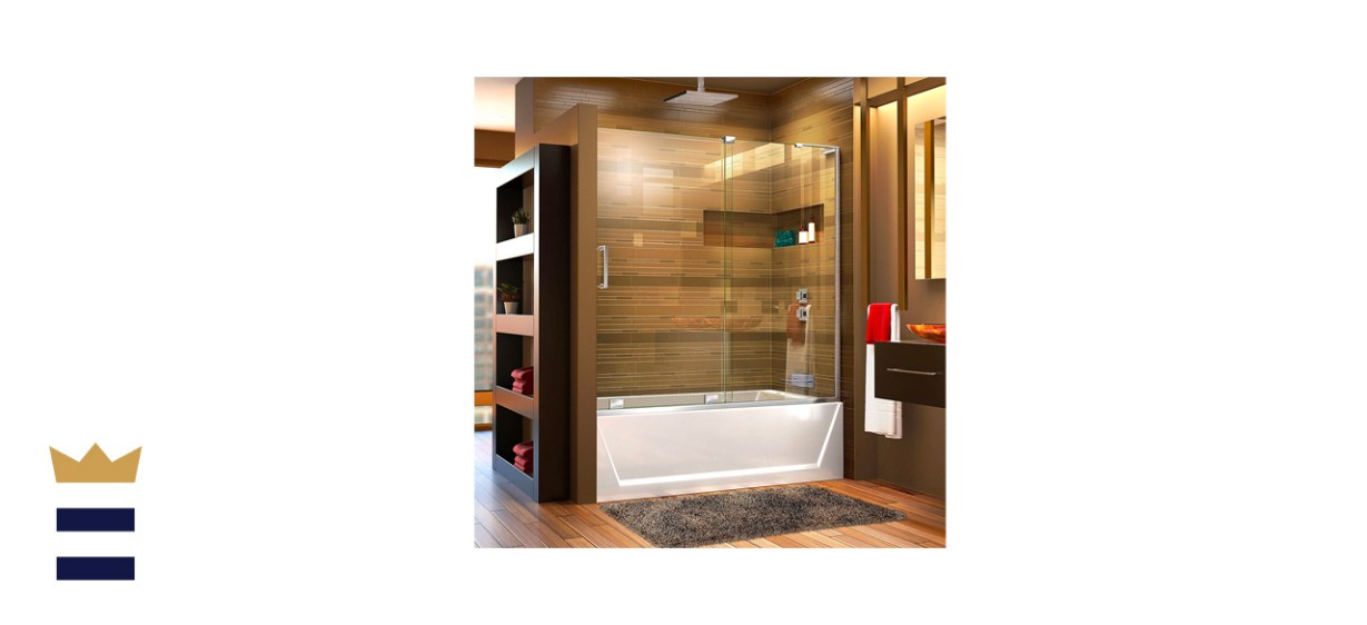 DreamLine Mirage-X 56-60-Inch Frameless Sliding Tub Door