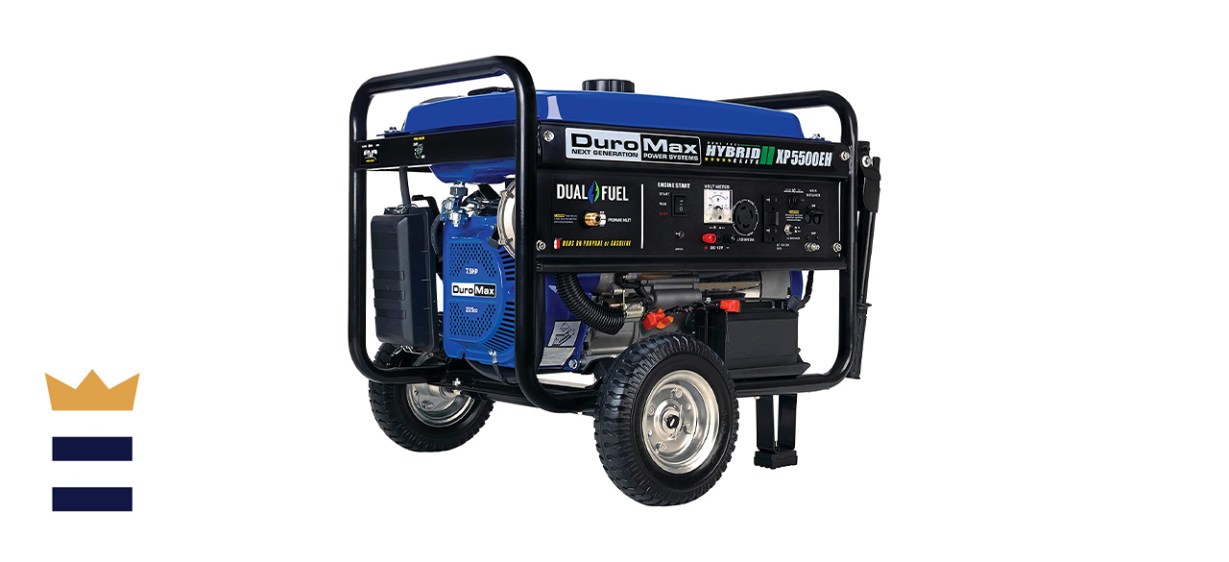 DuroMax 5,500/4,500-Watt Dual Fuel Portable Generator