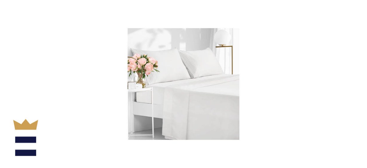 Easeland 400 Thread Count Cotton Bed Sheet Set