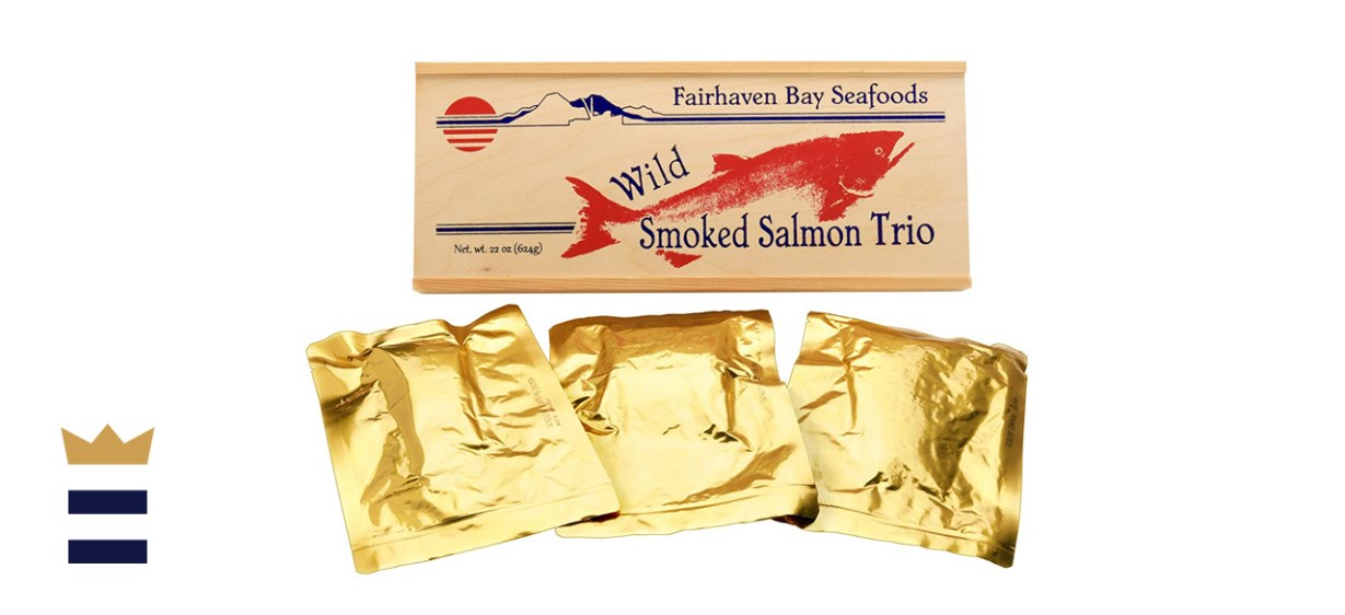 Fairhaven Bay Seafoods Wild Smoked Salmon Trio