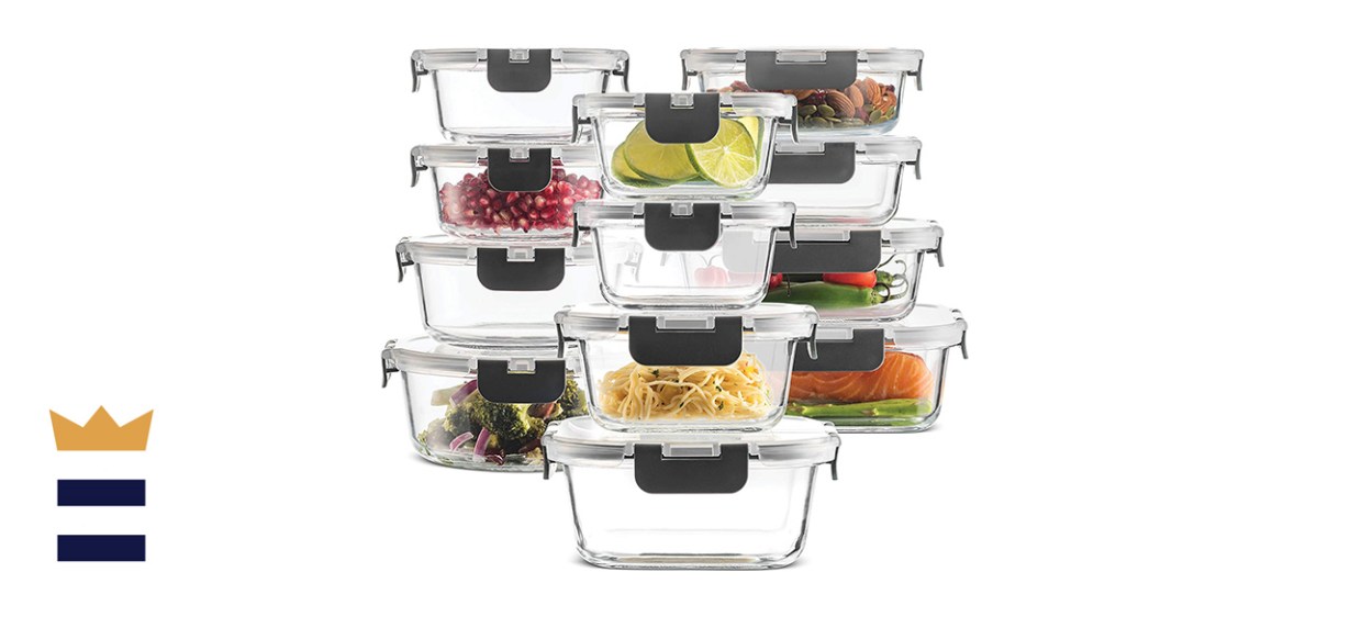 FineDine Superior Glass Food Storage Containers