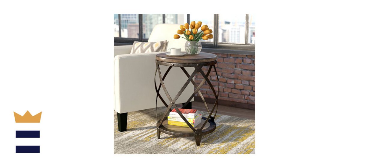 Flintwood Solid Wood End Table