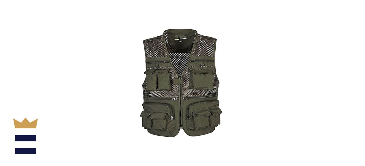 Flygo Men’s Summer Outdoor Work Vest