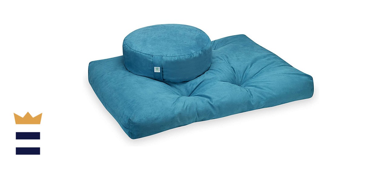 Gaiam Meditation Cushion and Pillow Set