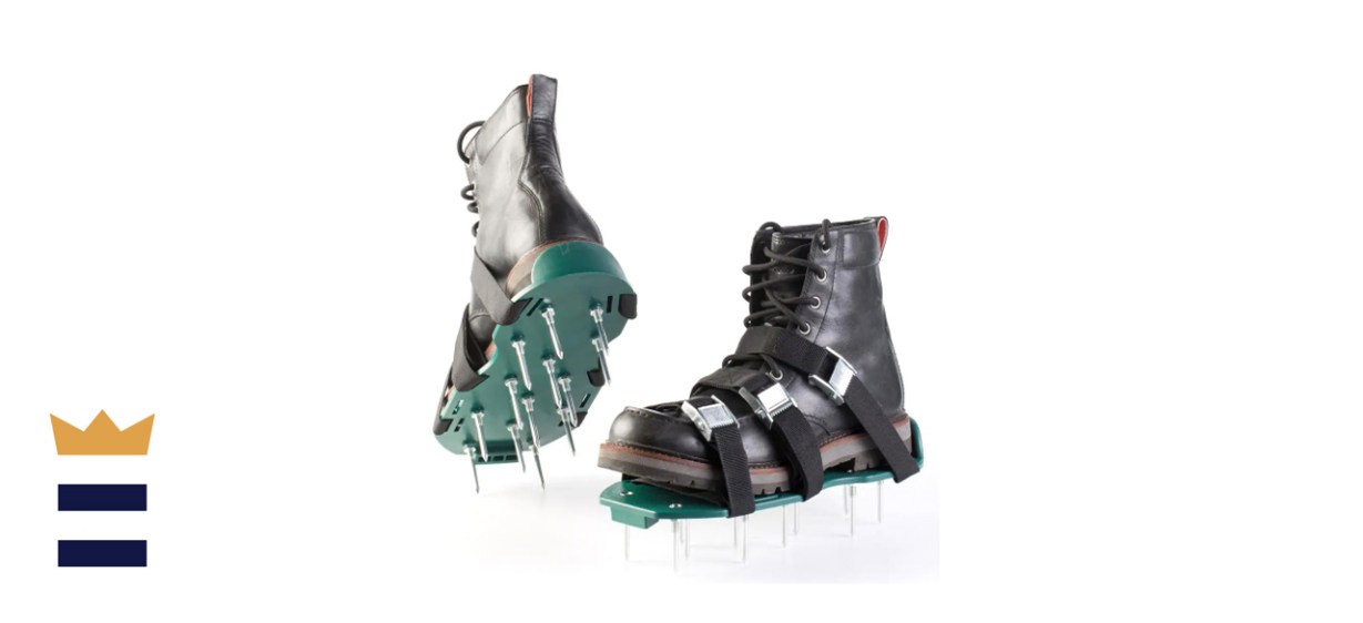 Gardenised Lawn and Garden Aerator Spike Shoes