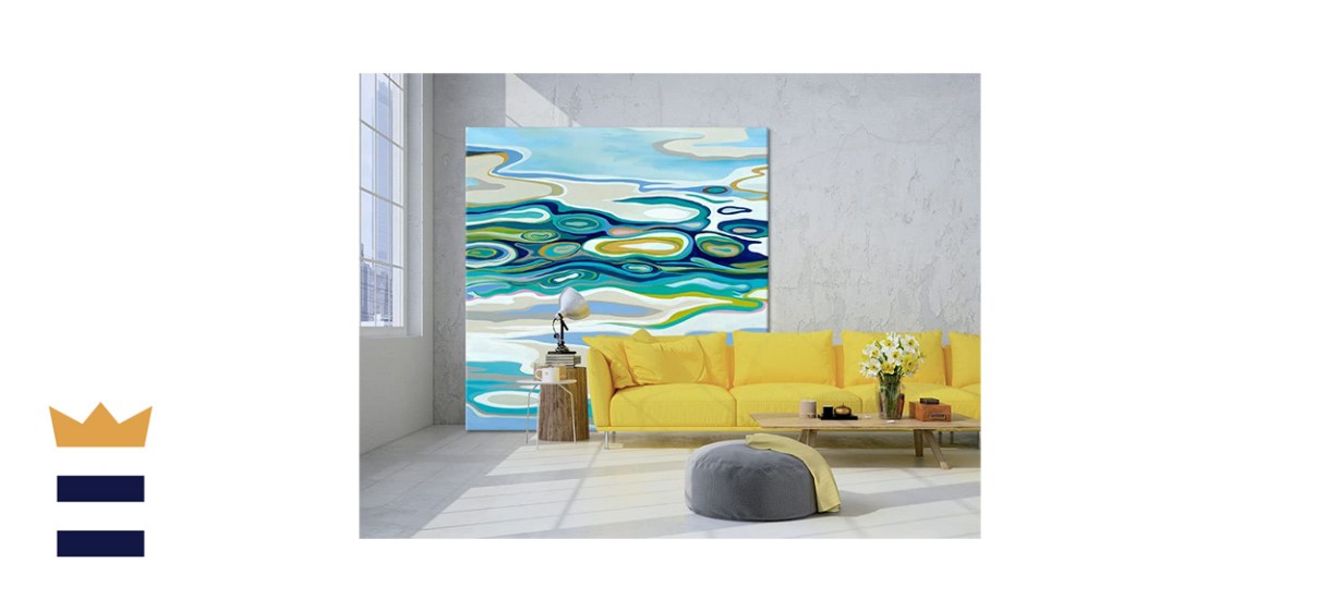 Giant Art Sea Huge Contemporary Abstract Giclee Canvas Print