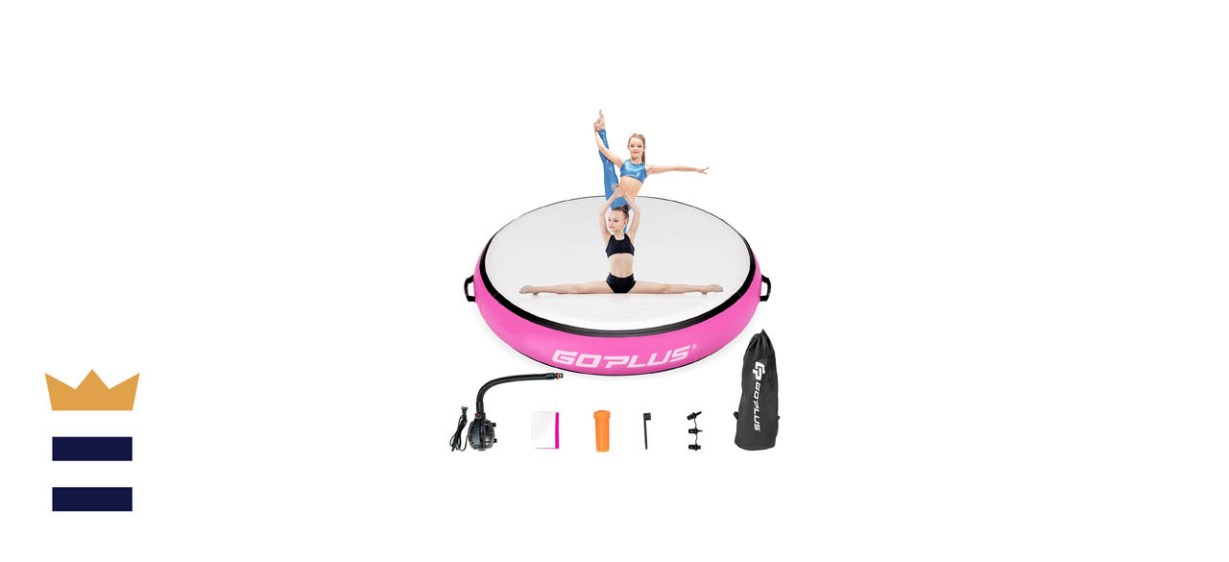 Goplus Inflatable Gymnastic Mat