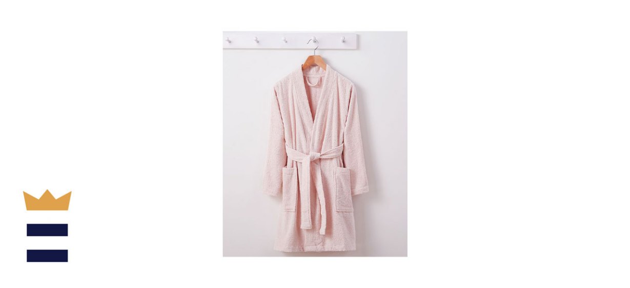 Home Design Women's Cotton Terry Robe