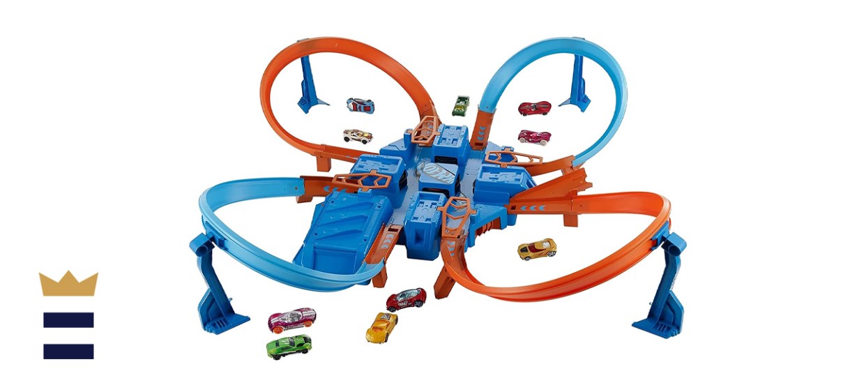 Hot Wheels Crisscross Crash Track Set