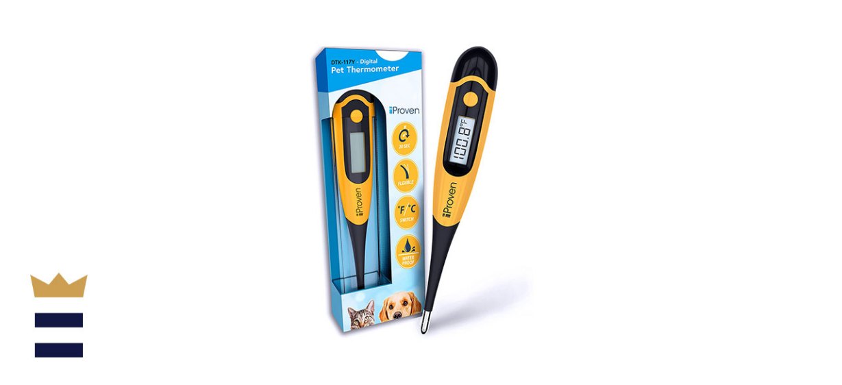 iProven Waterproof Pet Thermometer for Dogs and Cats