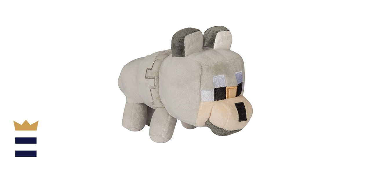 minecraft stuffed dog