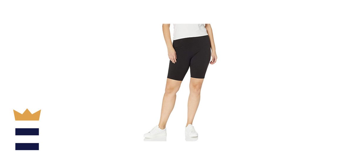 Just My Size Plus-Size Stretch Jersey Bike Short