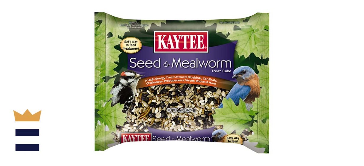 Kaytee Seed and Mealworm Cake