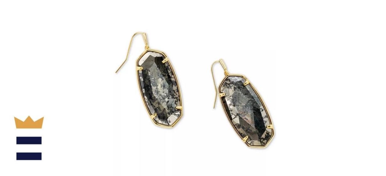 Kendra Scott Faceted Illusion Stone Drop Earrings