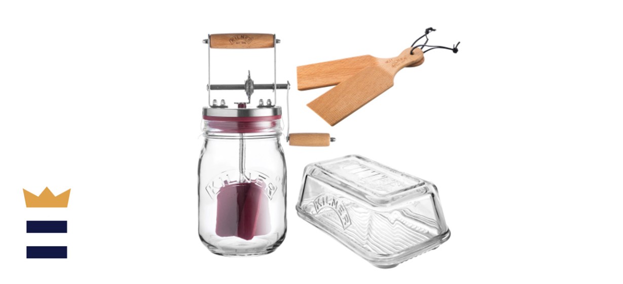 KILNER Butter Churning Set