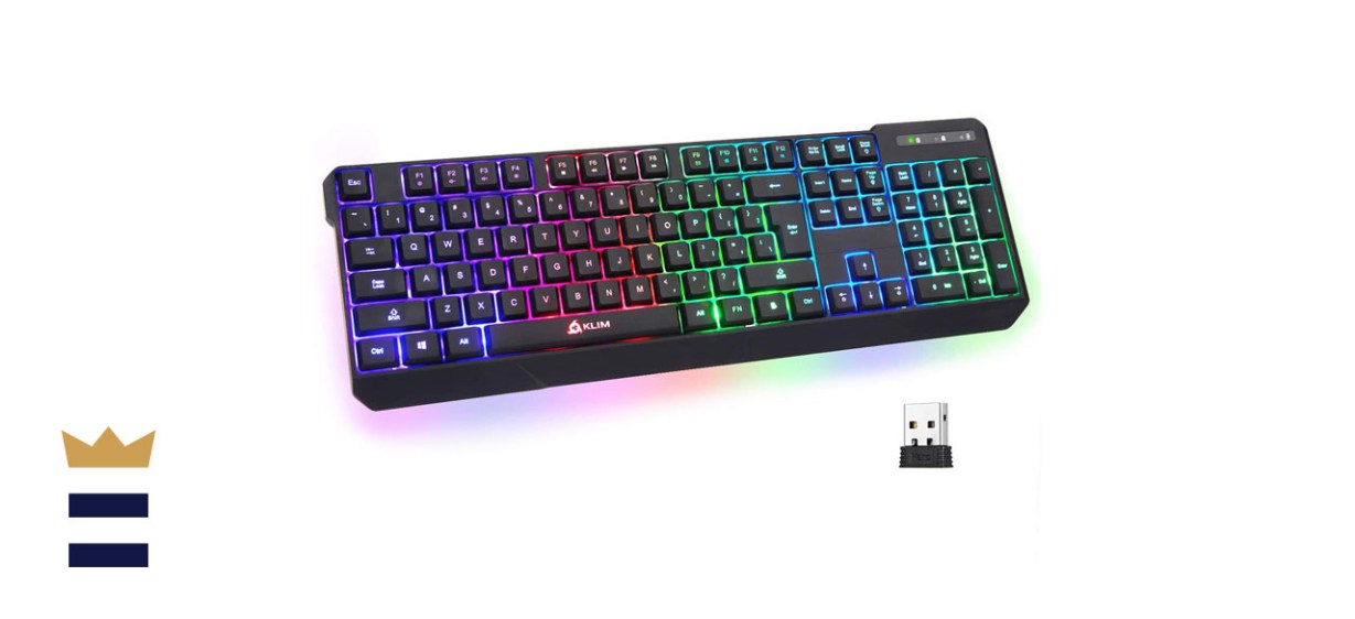 KLIM Chroma Rechargeable Wireless Gaming Keyboard